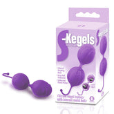 The 9s S Kegels Silicone Kegel Balls in Purple Purple > Sex Toys For Ladies > Kegel Exercise